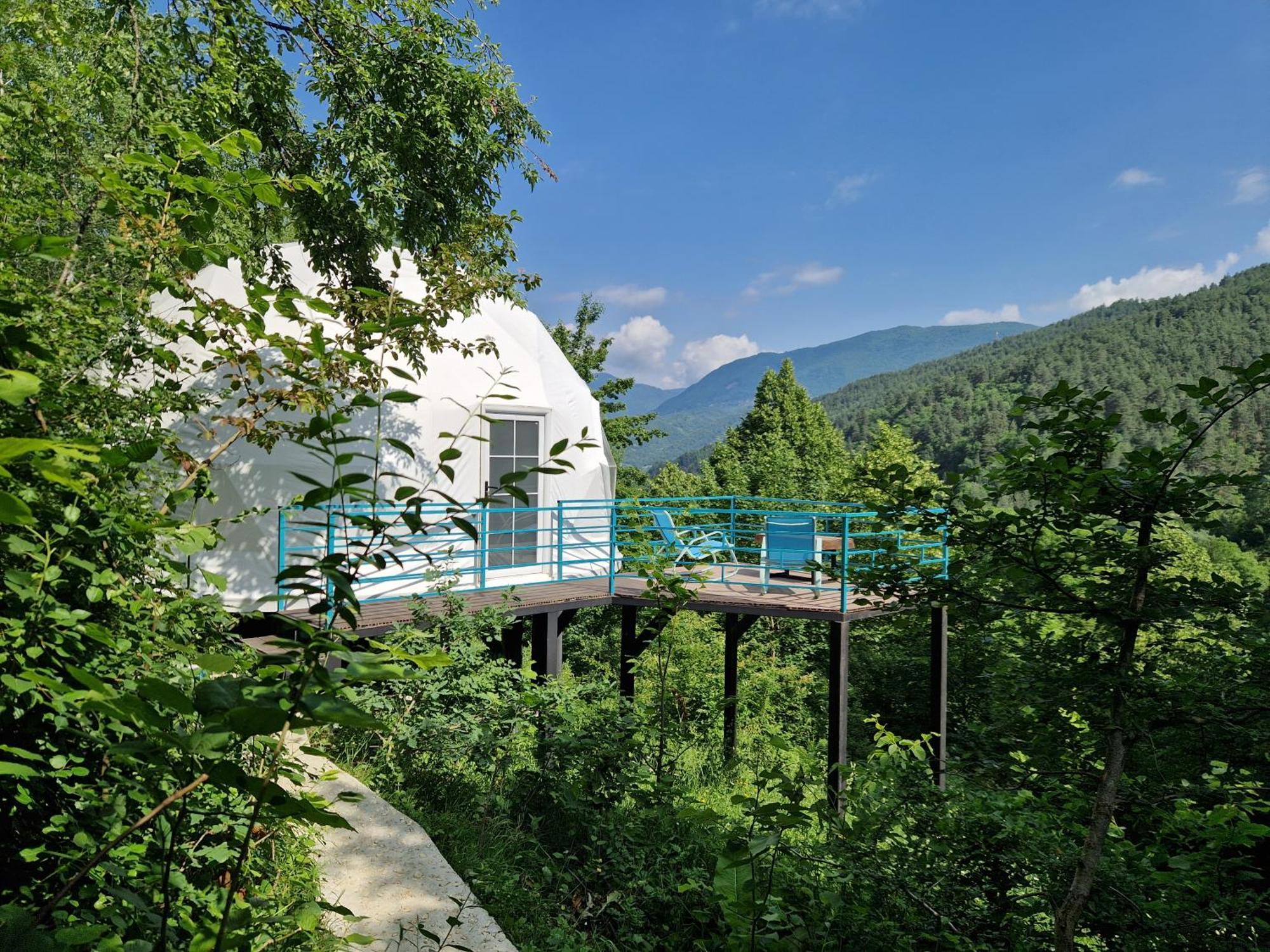 Glamping Georgia Krikhi Hotel Ambrolauri Buitenkant foto