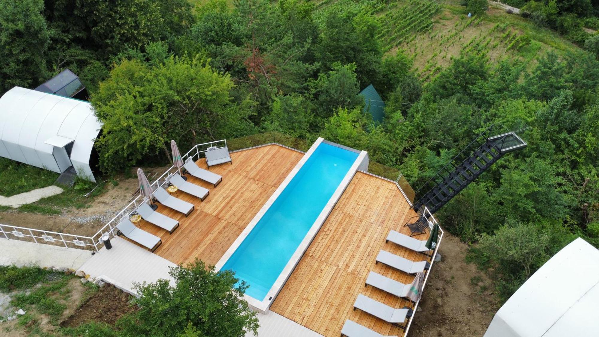 Glamping Georgia Krikhi Hotel Ambrolauri Buitenkant foto